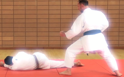 Ceinture orange de karaté